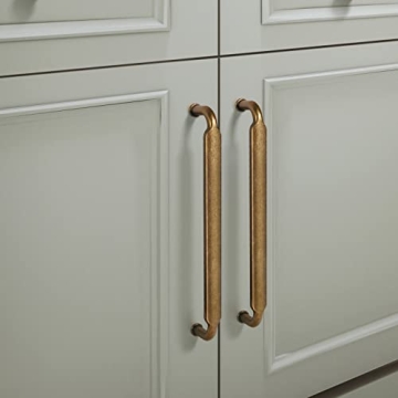 Goo-Ki Antique Brass Drawer Handles 6 Pack for DIY