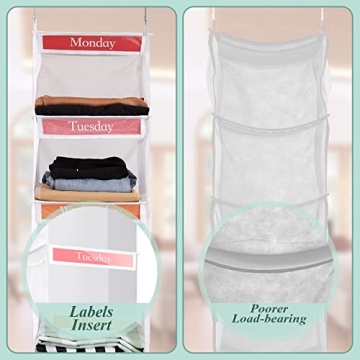 Amylove 2 Pack Kids Closet Organizer for Daily Use