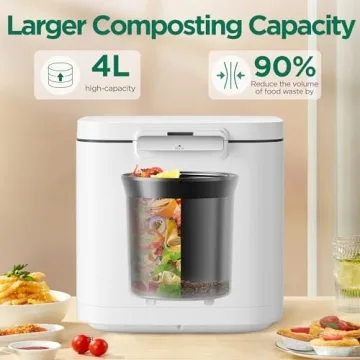 4L Electric Composter - Smart Kitchen Composting