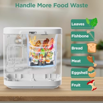 4L Electric Composter - Smart Kitchen Composting