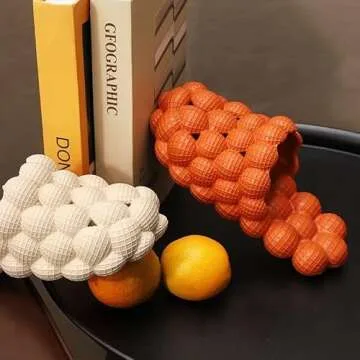 NateBur Bubble Slides Massage Slippers for Women Men,Soft Stress Relief Slipper,Funny Lychee Non-slip Spa Slippers