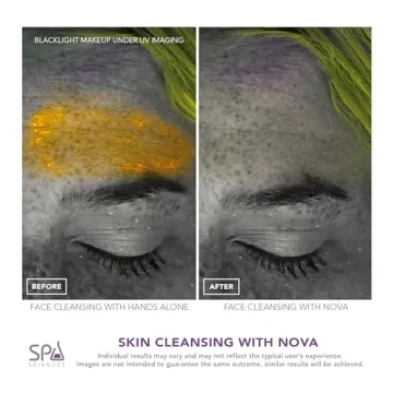Spa Sciences NOVA Sonic Cleansing Brush for Radiant Skin