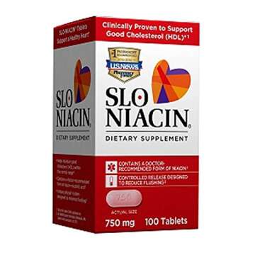 Slo-Niacin 750mg Controlled-Release Niacin Cholesterol Support
