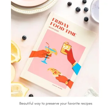 DIY Lamare Blank Recipe Book for Personalized Cooking