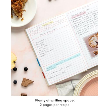 DIY Lamare Blank Recipe Book for Personalized Cooking