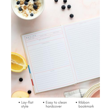 DIY Lamare Blank Recipe Book for Personalized Cooking