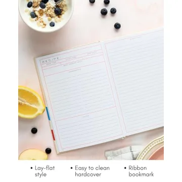 DIY Lamare Blank Recipe Book for Personalized Cooking