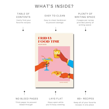 DIY Lamare Blank Recipe Book for Personalized Cooking