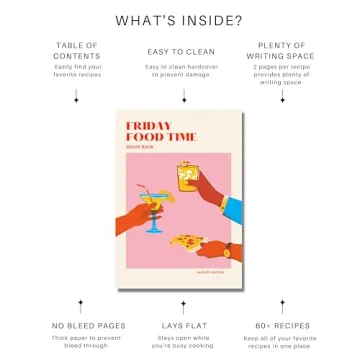 DIY Lamare Blank Recipe Book for Personalized Cooking