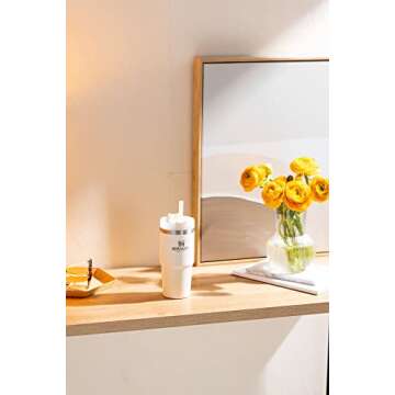 STANLEY Adventure Quencher Travel Tumbler 14oz Cream