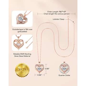 Gorgeous S925 Sterling Silver Necklace for Women