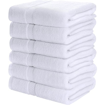 Utopia Towels 6 Pack Premium Cotton Quick-Drying Bath Towels