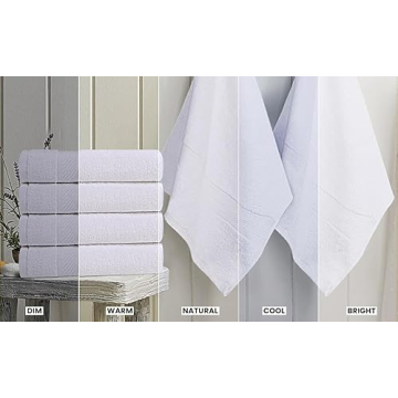 Utopia Towels 6 Pack Premium Cotton Quick-Drying Bath Towels