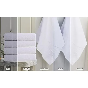 Utopia Towels 6 Pack Premium Cotton Quick-Drying Bath Towels