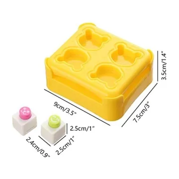 DIY Cute Sushi Embossing Mold for Fun Rice Balls