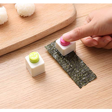 DIY Cute Sushi Embossing Mold for Fun Rice Balls