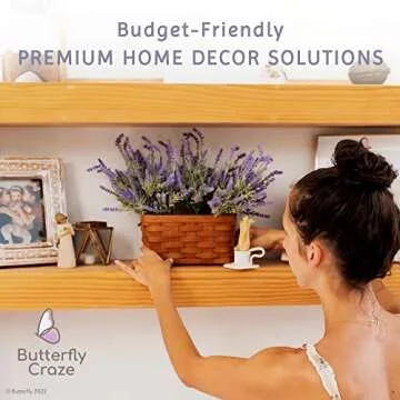 Butterfly Craze Lavender Bundle – Stunning Faux Flowers