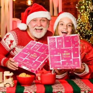 2024 Limited Edition Advent Calendar Christmas Gifts Hand Cream Bath Sets for Women Gift, 12pcs Spa Gift Set Includes Hand Lotion,Body Lotion,Candles,Shower Gel,Bath Bomb,Holiday Gift,Pamper Kit