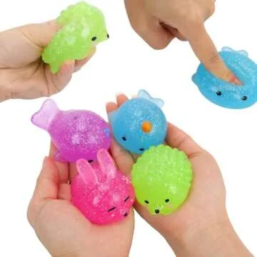VOMAOK 6pcs Jumbo Squishy Toys Squeeze Toy for Kids Boys Girls Christmas Stocking Stuffers Gifts