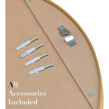 Beauty4U 20" Round Wall Mirror - Stylish Home Decor