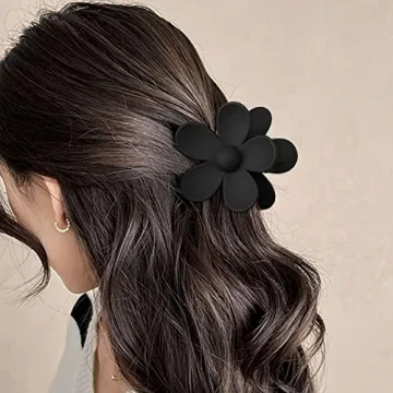 Cute Flower Hair Claw Clips 8PCS for Stylish Women