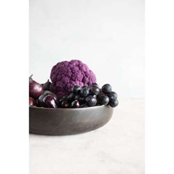 Creative Co-Op Hand-Carved Mango Wood Bowl, 12" L x 12" W x 3" H, Brown