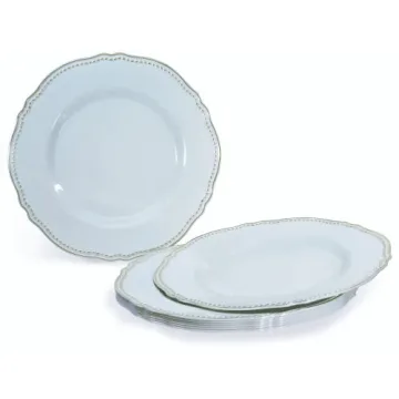 Luxurious OCCASIONS Disposable Plastic Plates for Events
