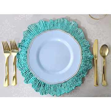 Luxurious OCCASIONS Disposable Plastic Plates for Events