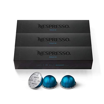 Nespresso Odacio Medium Roast Coffee Pods, 30 Count, 7.8oz
