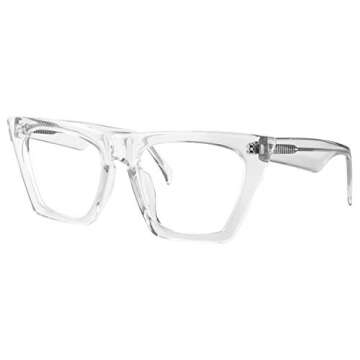 Zeelool Women's Retro Cat Eye Glasses - Fashionable and Chic Frames