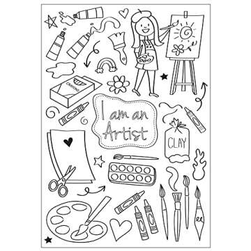 Creative & Empowering Coloring Book for Girls Aged 4-8