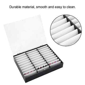 Nail Storage Box for Easy Organization and Display