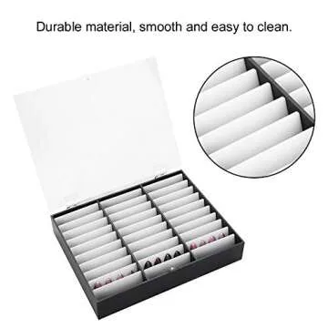 Nail Storage Box for Easy Organization and Display