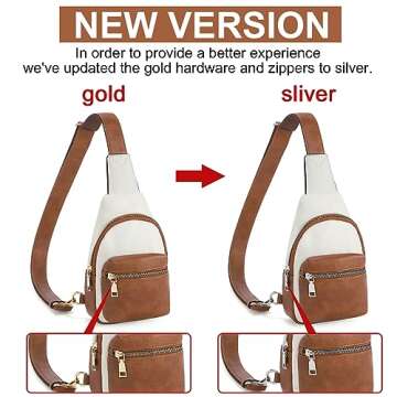 CLUCI Small Sling Bag for Women - Stylish Crossbody Fanny Packs