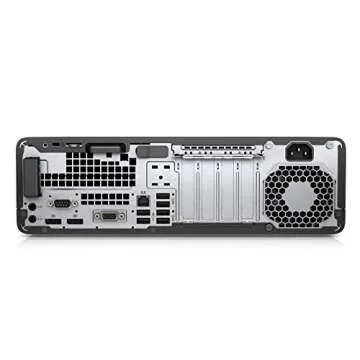 HP EliteDesk 800 G3 Small Form Factor PC, Intel Core Quad i5 6500 up to 3.6 GHz, 32GB DDR4, 2TB+512GB SSD, WiFi, VGA, DP, Win 10 Pro 64-Multi-Language Support English/Spanish/French (Renewed)