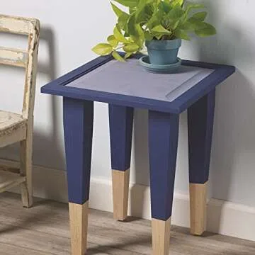 FolkArt Meetinghouse Blue Milk Paint - Easy to Use