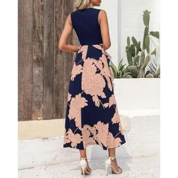 Stylish BTFBM Casual Sleeveless Summer Dress for Women