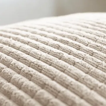 Deconovo Corduroy Throw Pillow Covers Soft & Stylish