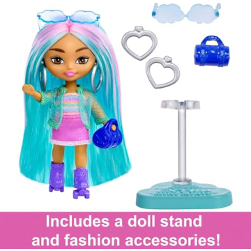 Barbie Extra Mini Minis Doll - Stylish, Fun & Collectible