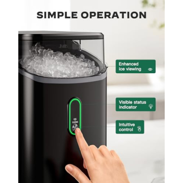 Nugget Ice Maker - Soft Chewable Ice Machine