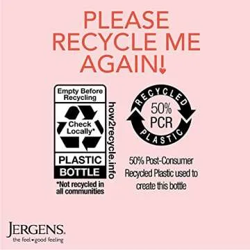 Jergens Cherry Almond Body Wash, Moisturizing Cleanser 22 oz