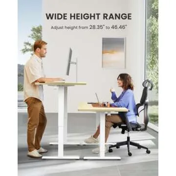ErGear Adjustable Electric Standing Desk – Comfort & Style