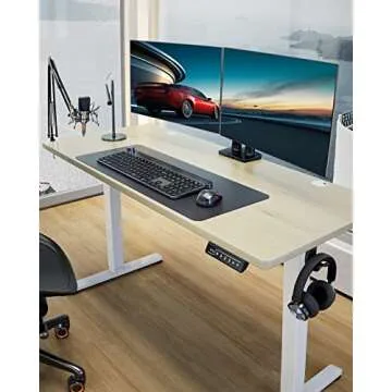 ErGear Adjustable Electric Standing Desk – Comfort & Style