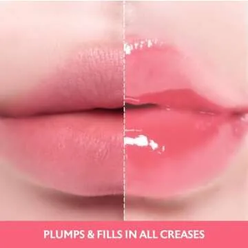 MILKTOUCH Jelly Lip Glow Tint - Hydrating Lip Gloss with Long-Lasting Moisture, Lip Stain, Lightweight, Radiant Shine, Perfect for Daily Use, Valentines Gifts, Korean Lip Oil (02 Peach on Top)