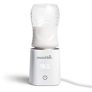 Munchkin 98° Digital Bottle Warmer for Convenient Feeding