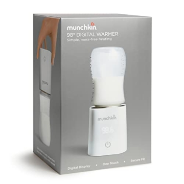Munchkin 98° Digital Bottle Warmer for Convenient Feeding