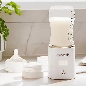 Munchkin 98° Digital Bottle Warmer for Convenient Feeding