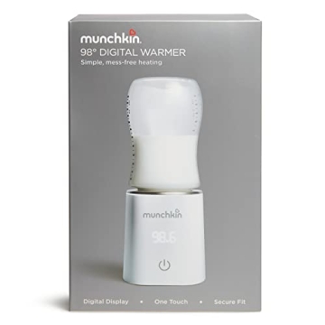 Munchkin 98° Digital Bottle Warmer for Convenient Feeding
