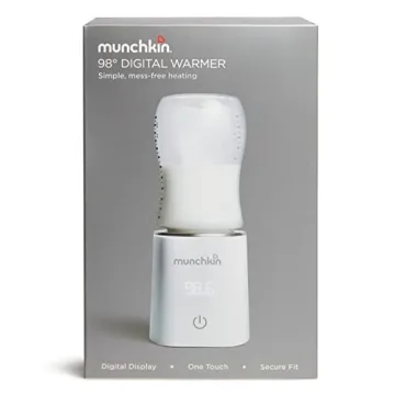Munchkin 98° Digital Bottle Warmer for Convenient Feeding