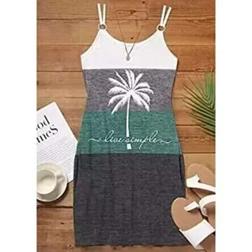 Color Block Mini Dress for Women - Summer Essential